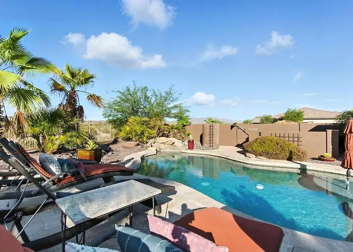 Estrella-resort Style Pool&yard-estrella Mountain *